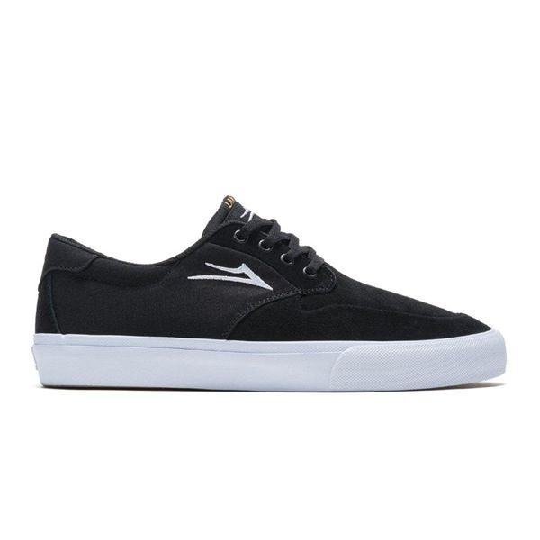 LaKai Riley 3 Black Skate Shoes Mens | Australia OM2-9613